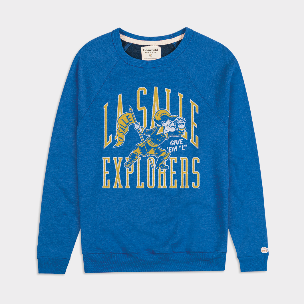 Show Your La Salle Pride with the Explorer Fight Song Crewneck