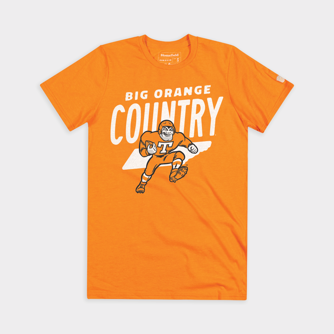 Vintage Tennessee Big Orange Country Retro Tee
