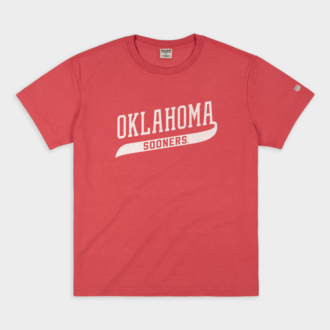 Oklahoma Sooners Vintage Heavyweight Tee - A Tribute to Champions