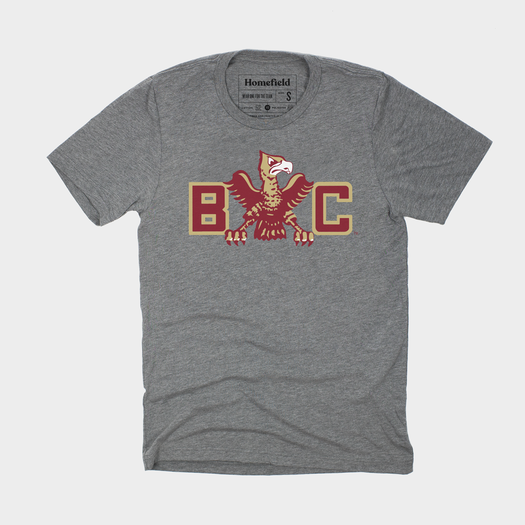 Timeless Boston College 1950s BC Logo Tee - A Must-Have!