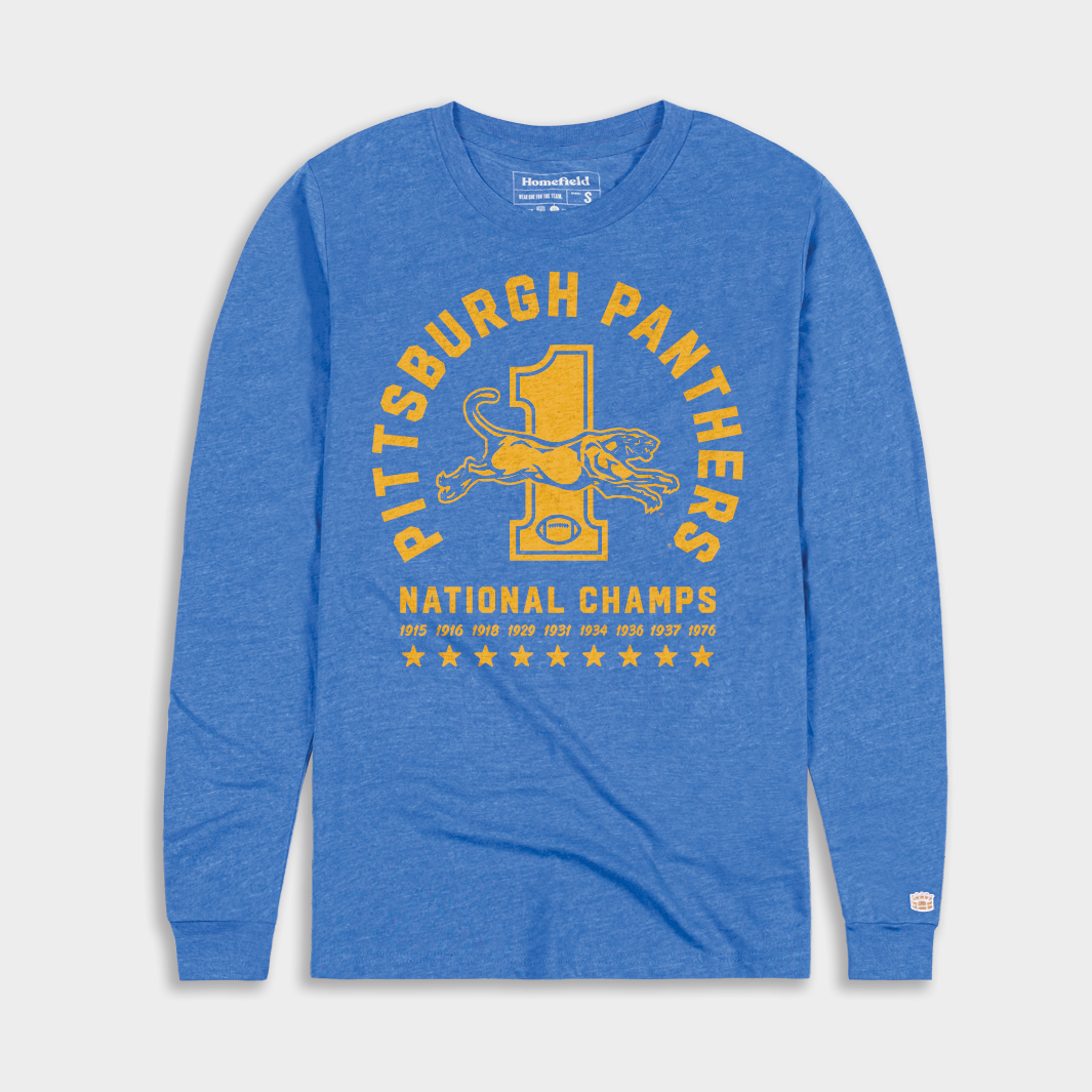 Celebrate Pitt Football's National Championships with This Long Sleeve