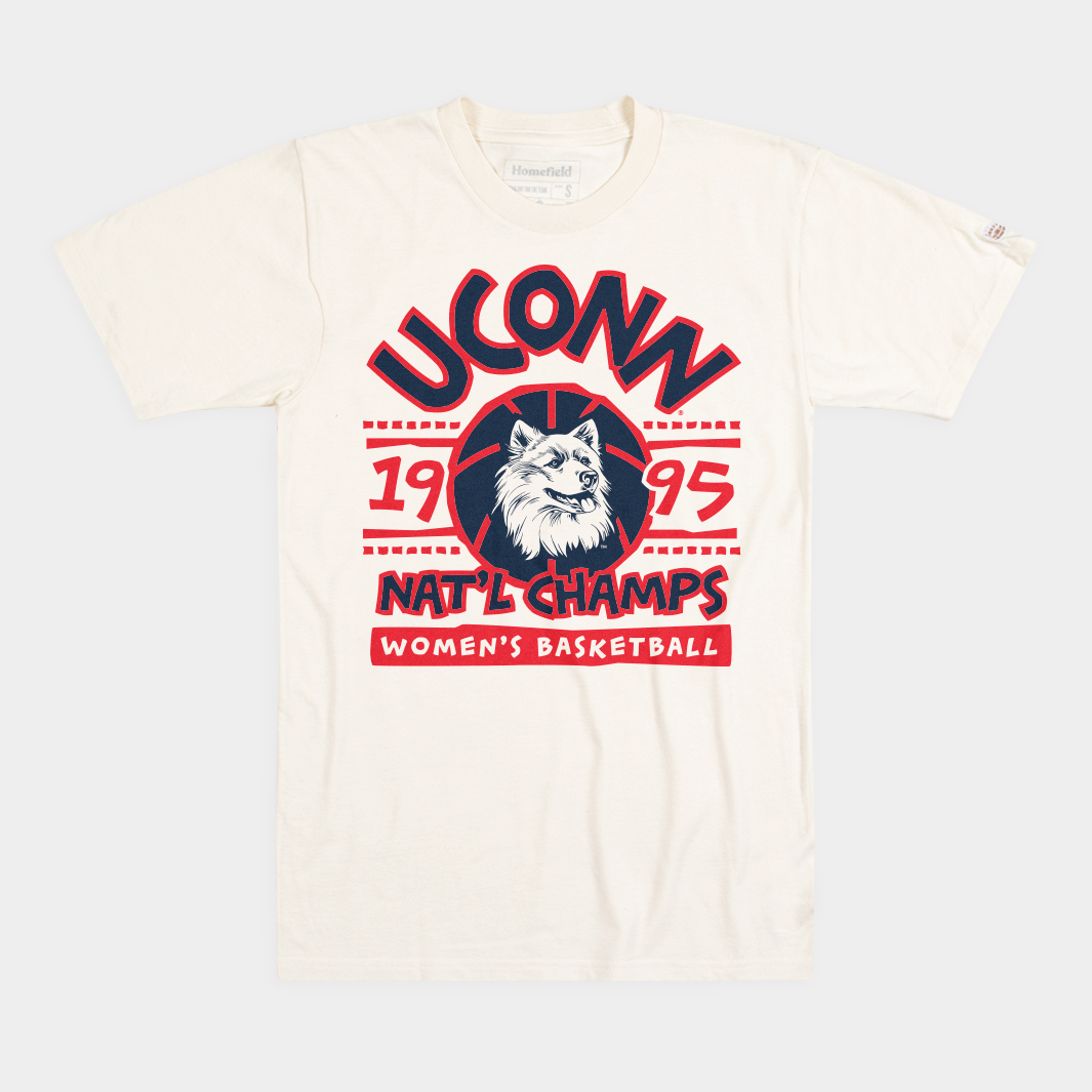 Celebrate UConn Women's 1995 National Champs with This Tee