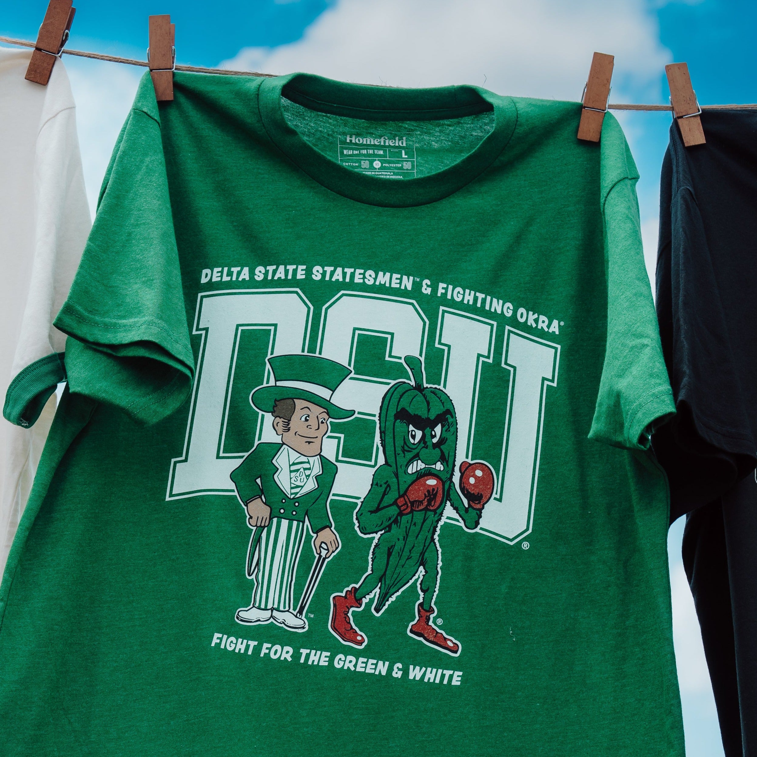 Delta State Spirit: Retro Statesmen and Fighting Okra Tee