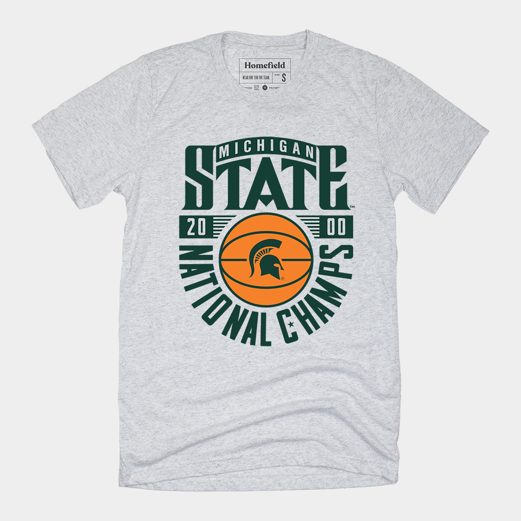 Celebrate Michigan State Basketball's 2000 National Championship with This Tee