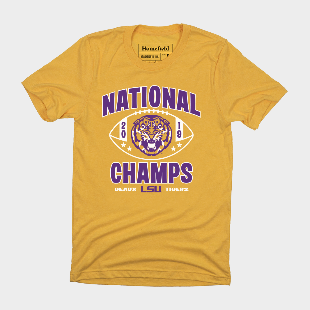 Celebrate LSU's 2019 National Championship with This Tee!