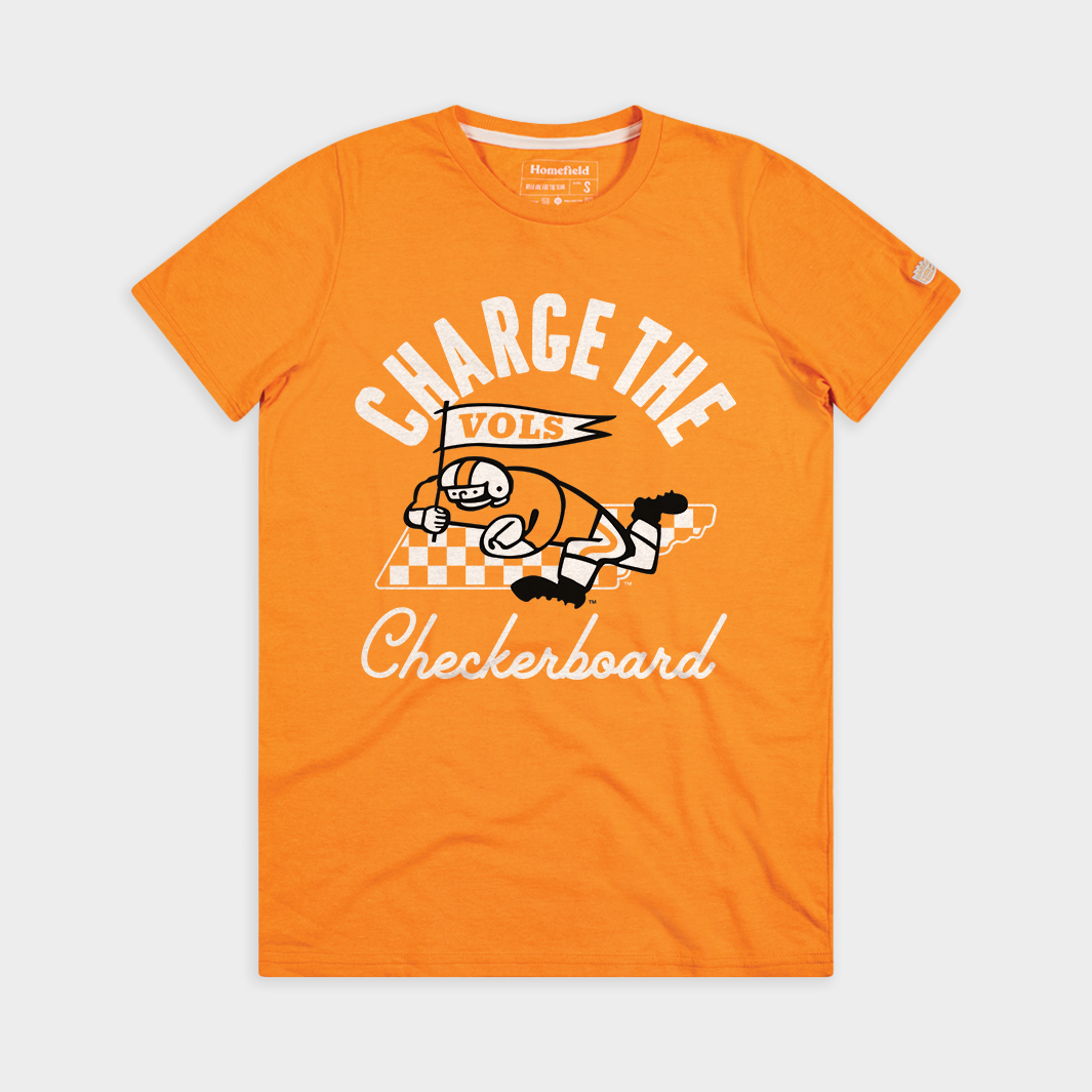 Vintage Tennessee Checkerboard Charge Tee