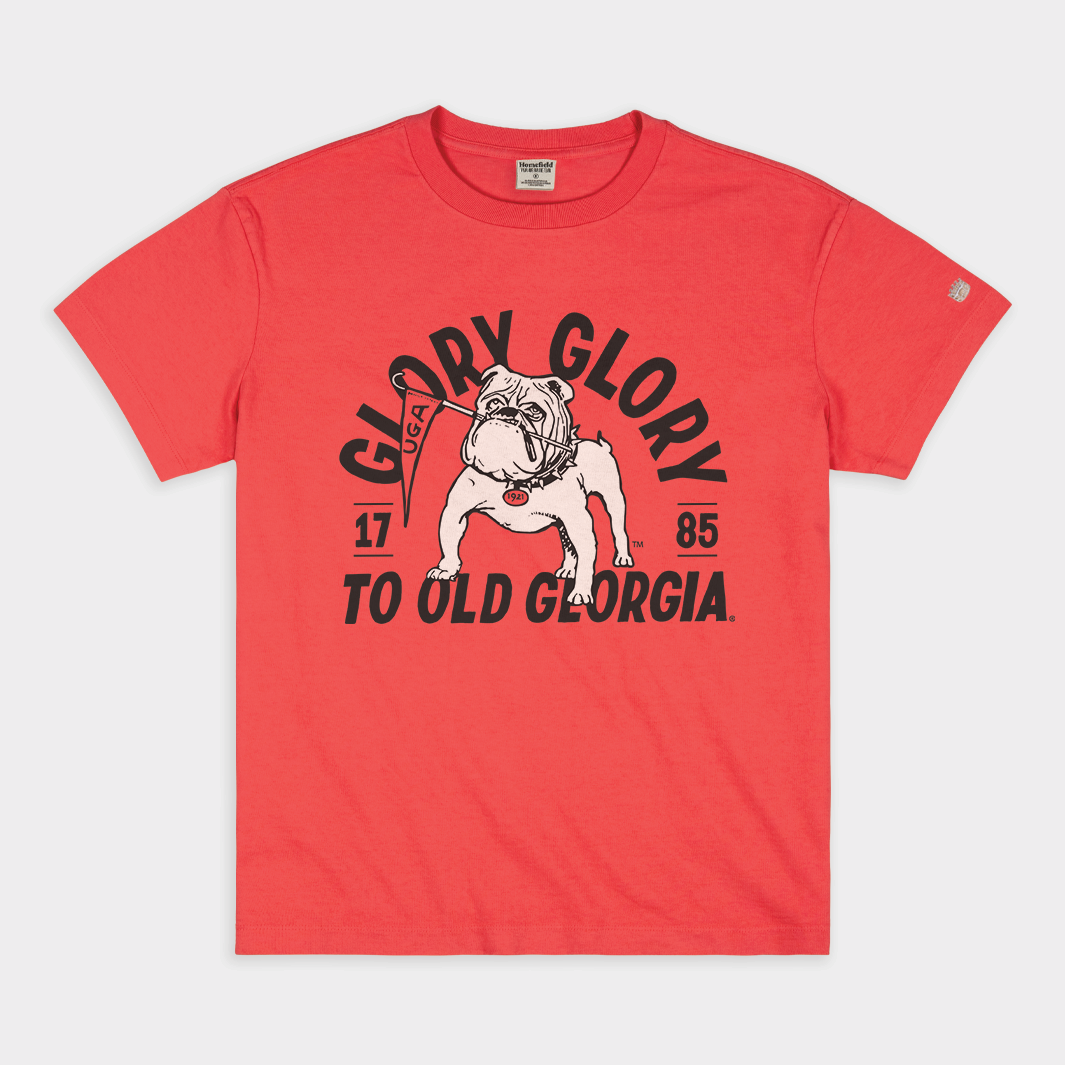 Show Your Bulldog Pride with the Vintage Rally Song Tee