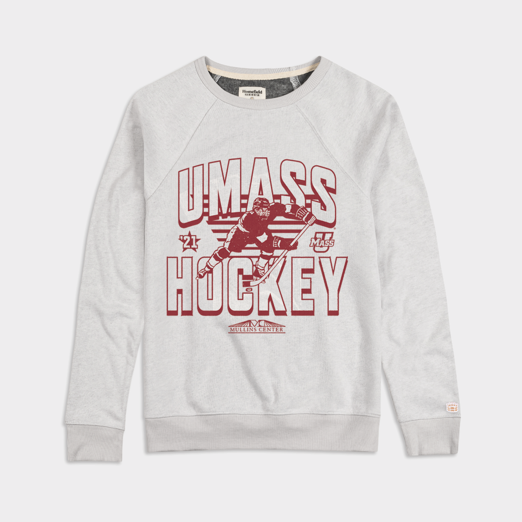Celebrate UMass Hockey's 2021 National Championship with This Crewneck