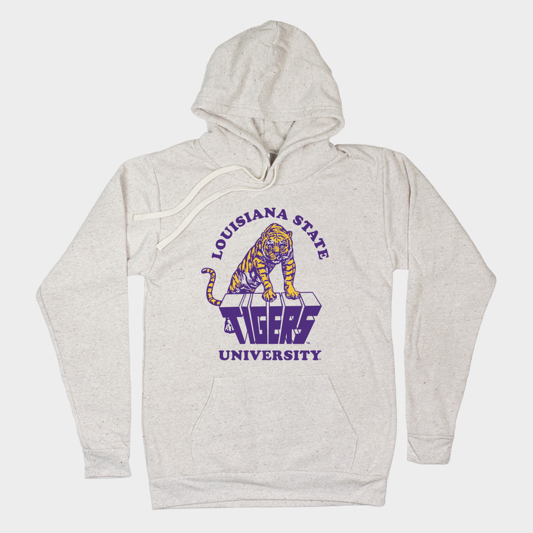 Unleash Your Inner Tiger with the Vintage Louisiana State Tigers Hoodie