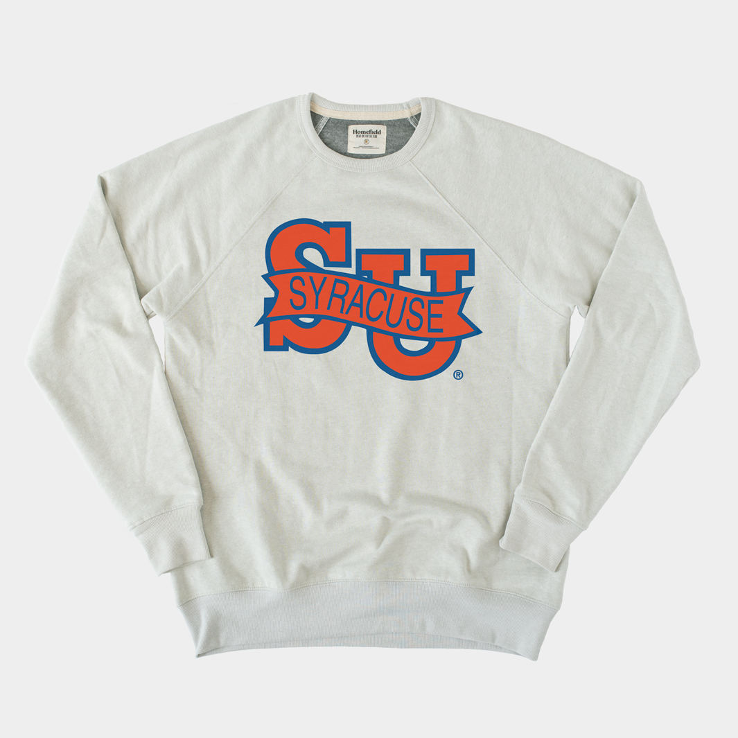 Syracuse University Vintage-Inspired Crewneck
