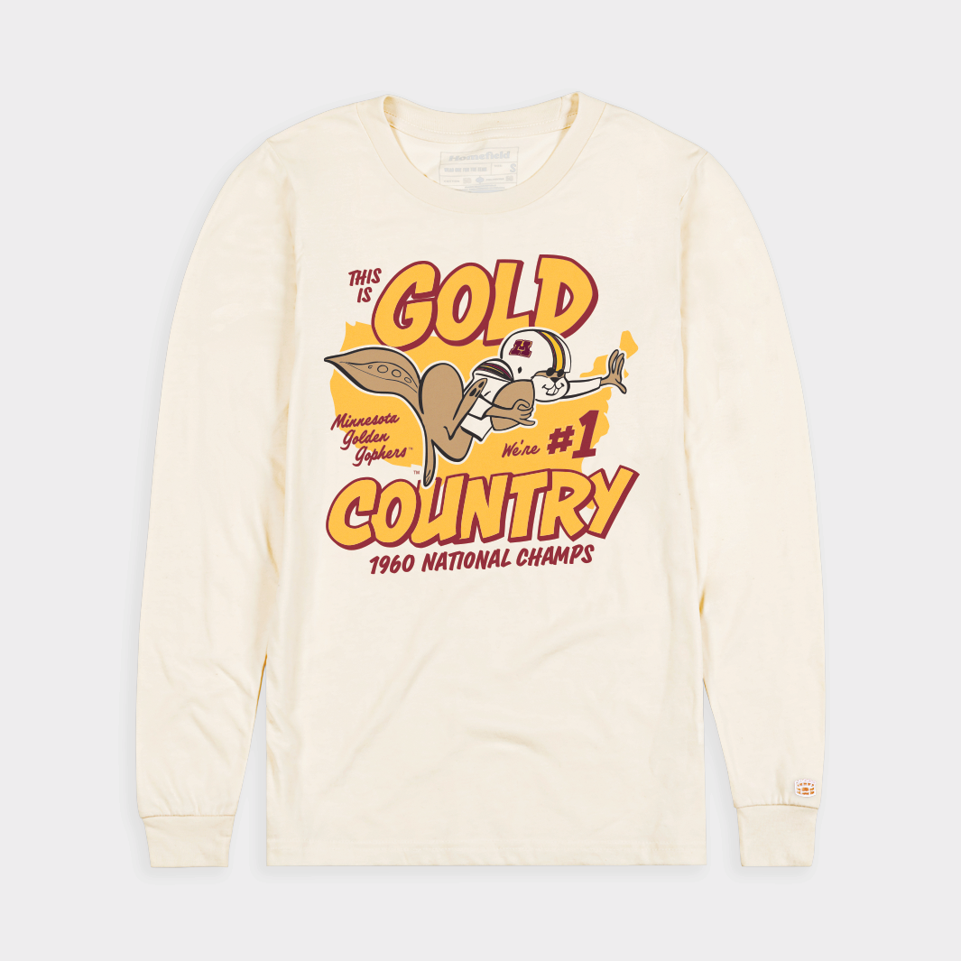 Celebrate Minnesota Football's 1960 National Championship with This Stunning Long Sleeve