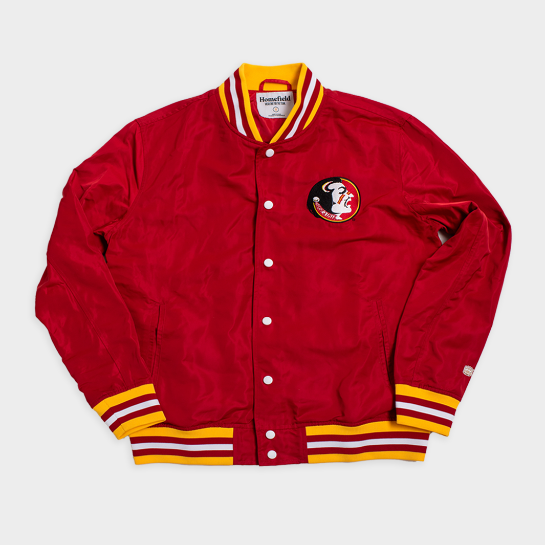 Florida State Seminoles Retro Logo Bomber Jacket - A Must-Have for Fans!