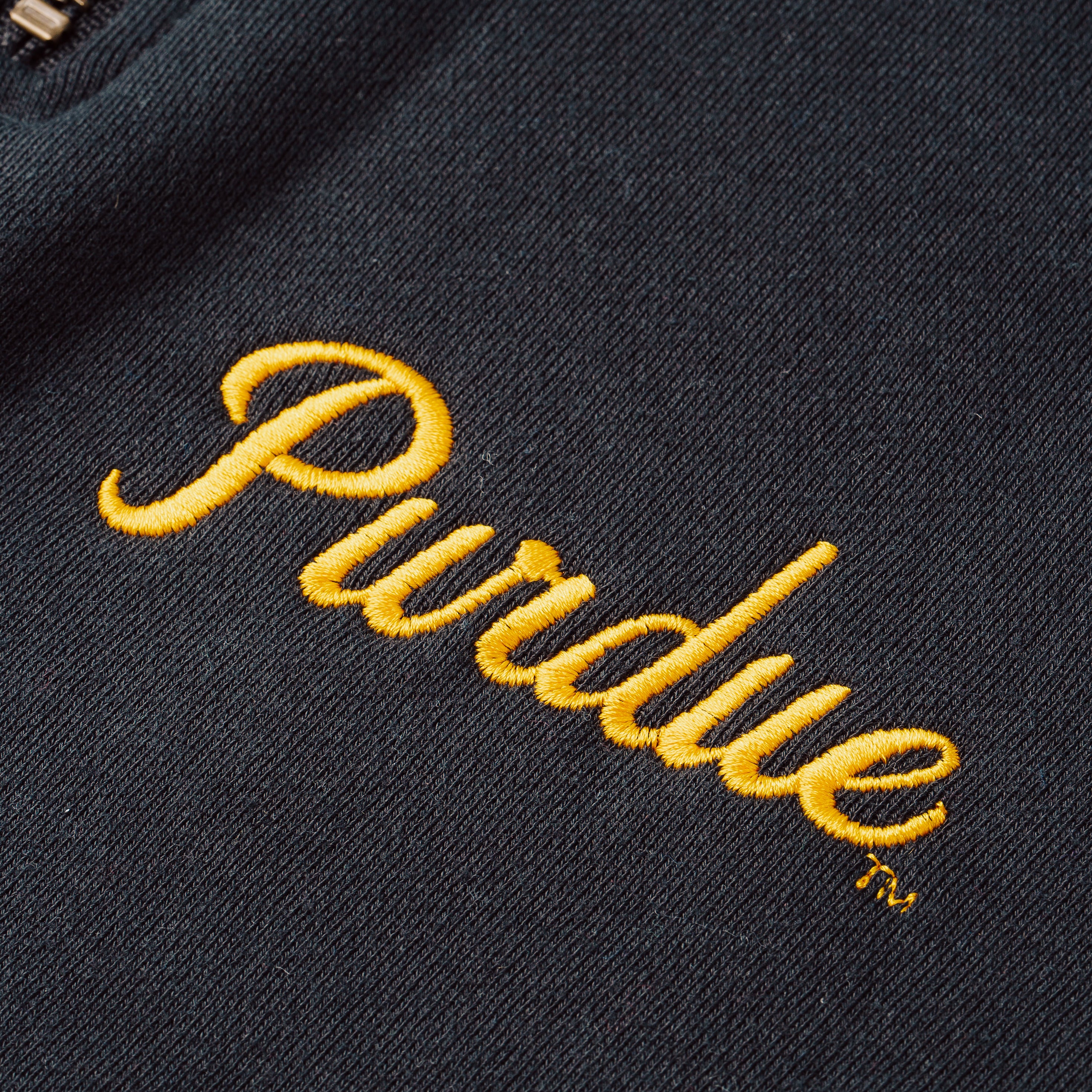 Purdue Boilermakers Retro Script Quarter Zip - A Tribute to Tradition