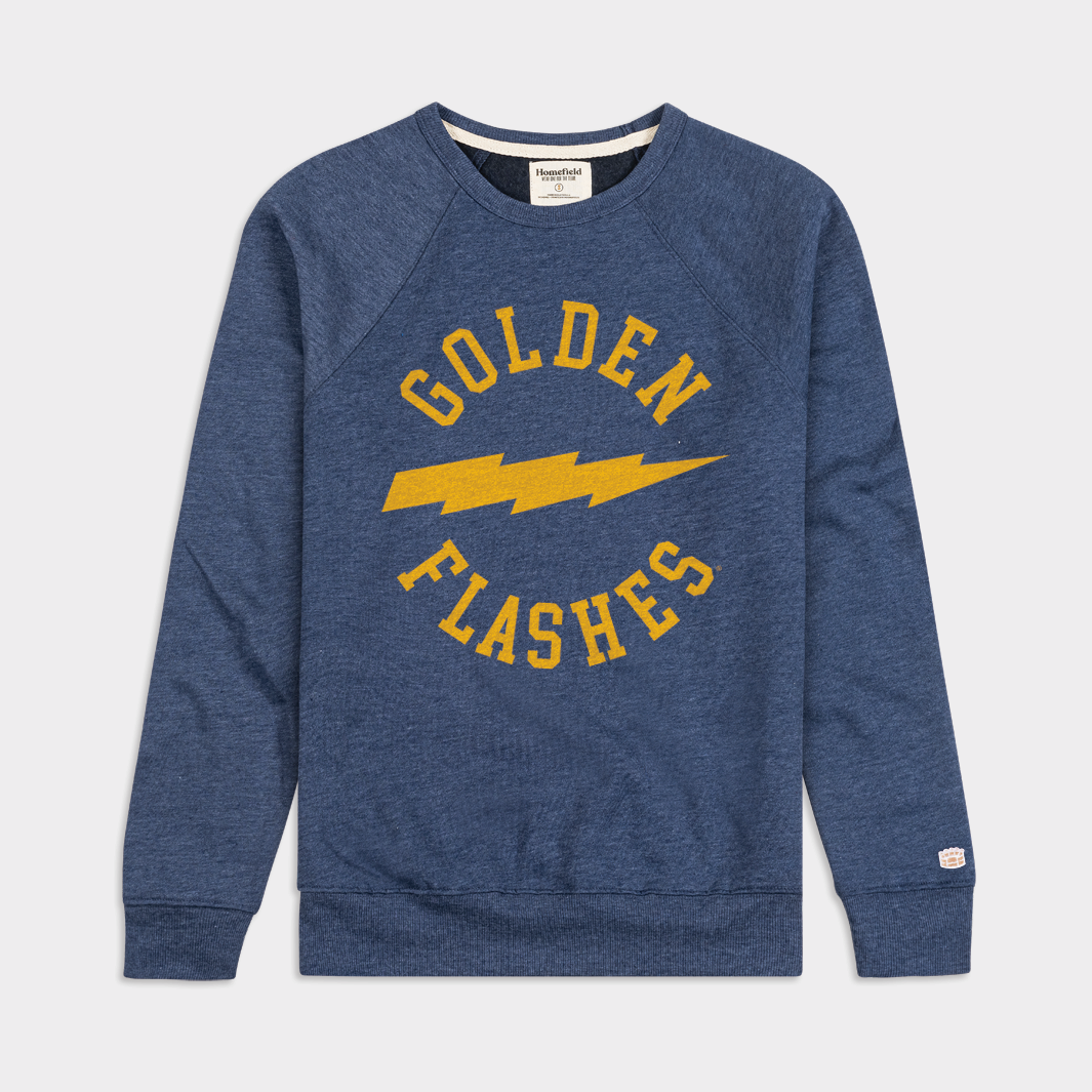Kent State Vintage Golden Flashes Crewneck - A Timeless Retro Delight