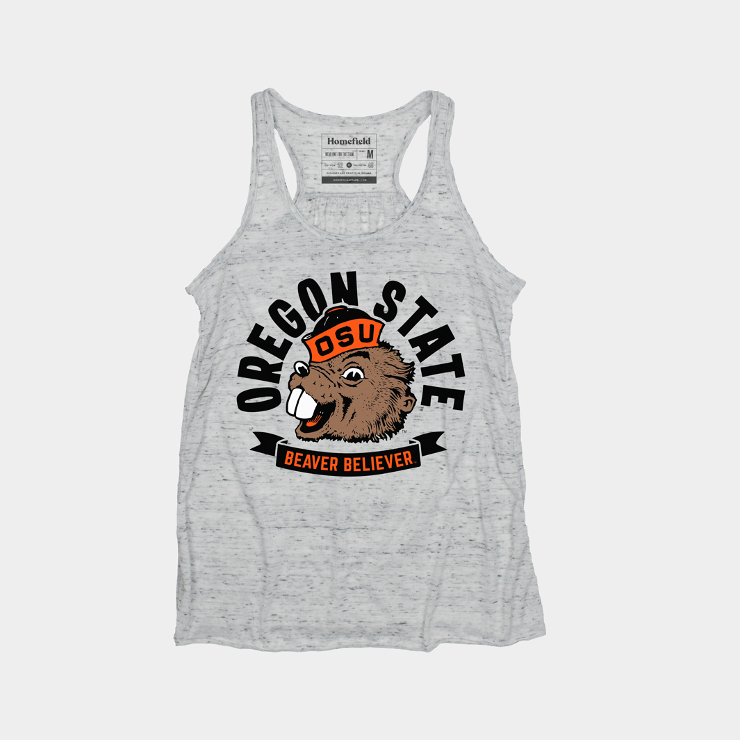 Show Your Oregon State Pride with the Women's Beaver Believer Tank