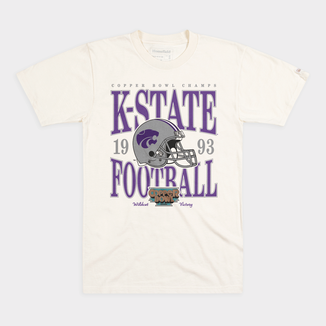 Relive the Glory: 1993 Kansas State Football Copper Bowl Tee