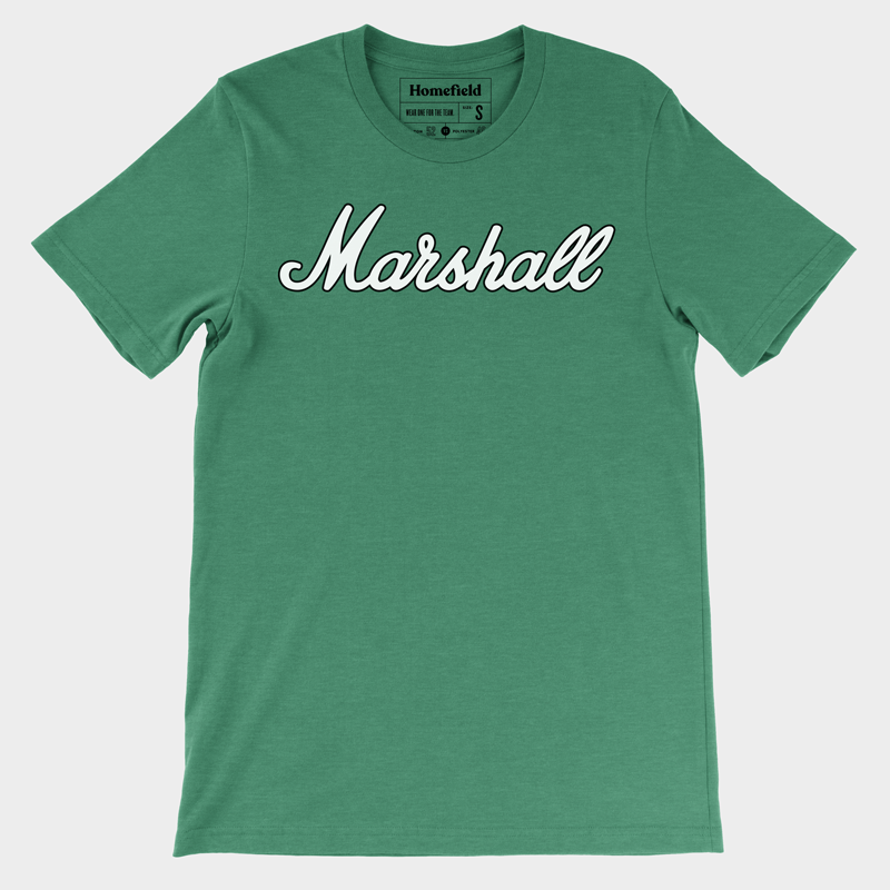 Marshall Basketball Script Tee - Stand Out in Style