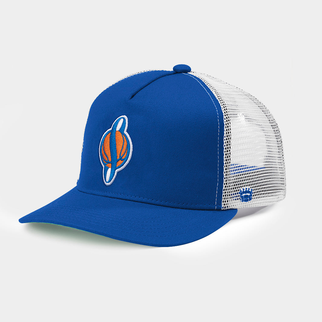 Syracuse Basketball Vintage-Inspired Trucker Hat: A Tribute to the Iconic Logo
