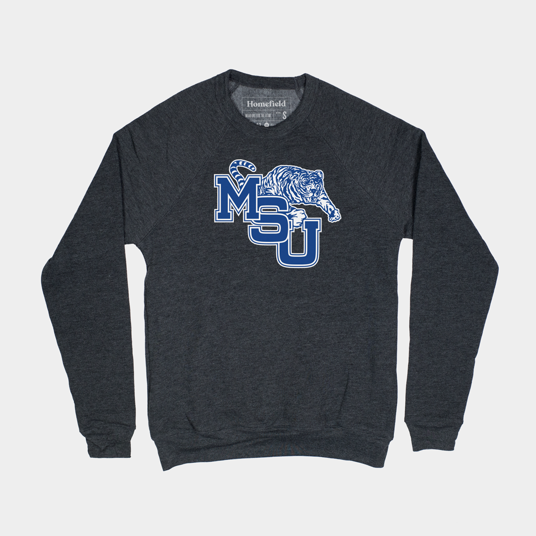 Show Your Pride with the Memphis State University Crewneck