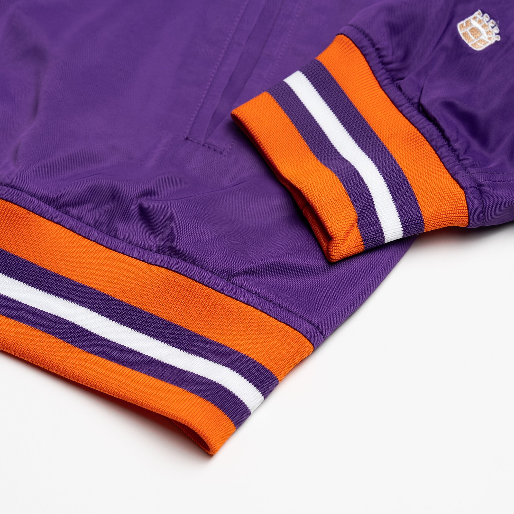 Show Your Clemson Pride with This Vintage-Inspired Bomber Jacket