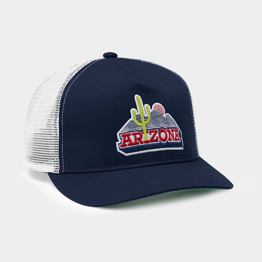 Show Your Arizona Wildcats Pride with This Cactus Logo Trucker Hat