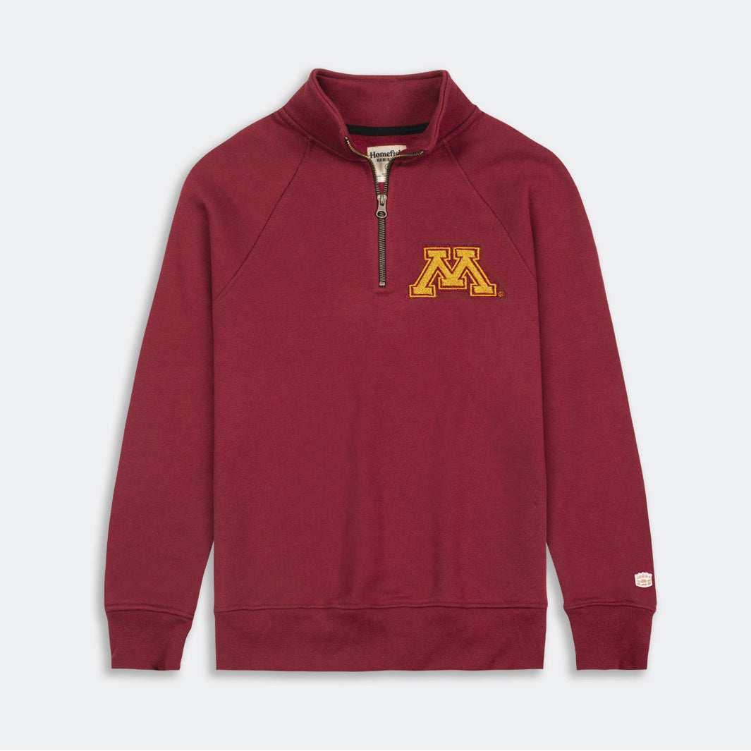 Show Your Gopher Pride with the Minnesota Classic Logo Quarter Zip