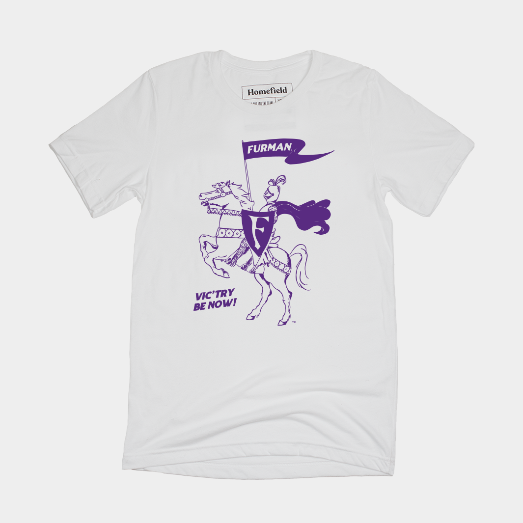 Furman University Victory Now Vintage Tee - Celebrate Your School Spirit