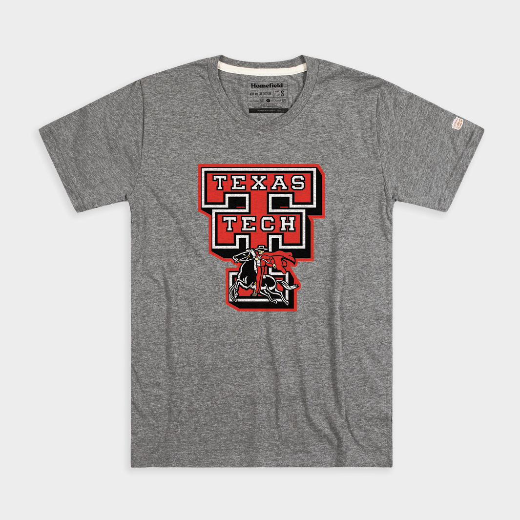 Texas Tech Vintage Masked Rider Double T Tribute Tee