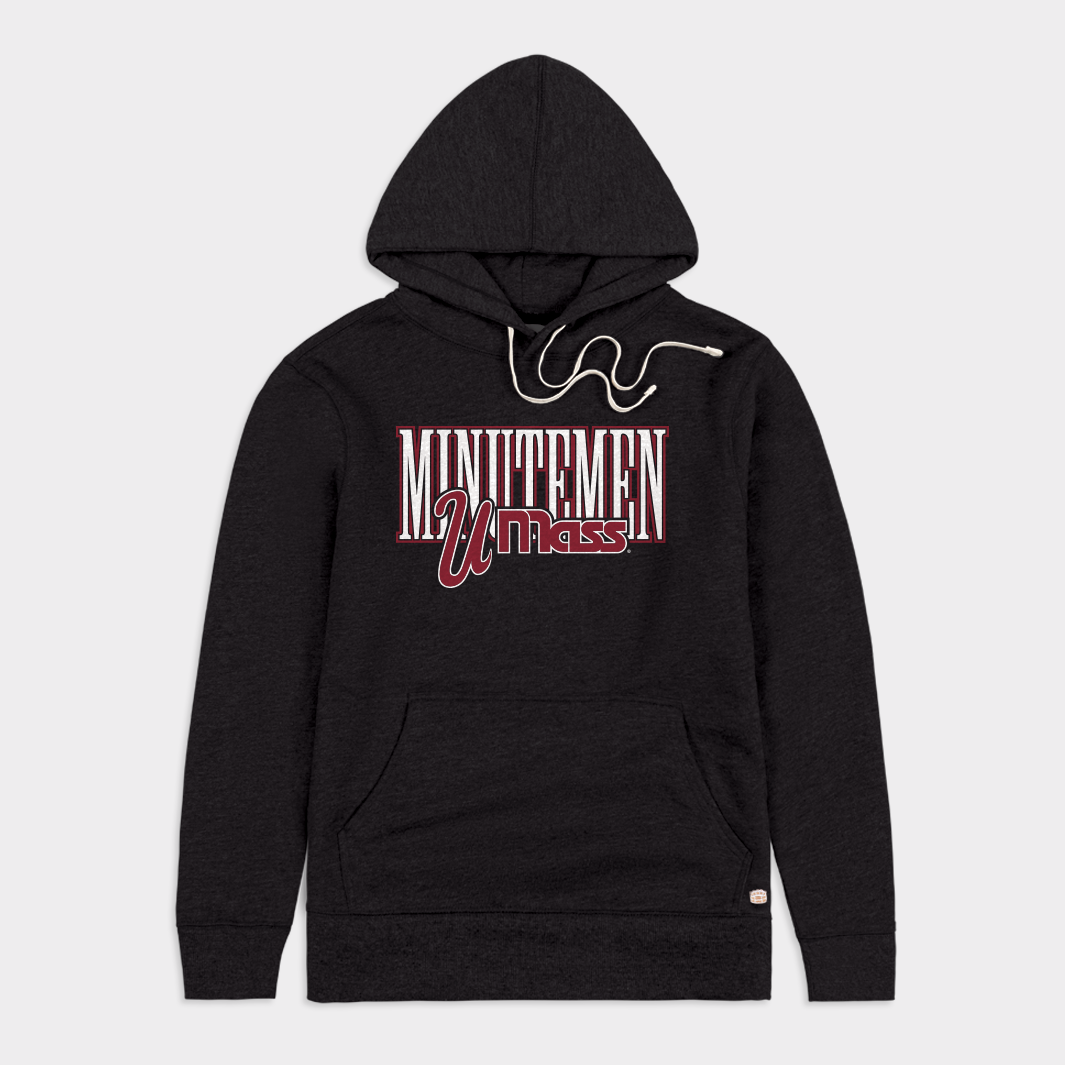 Throwback UMass Minutemen 90s Hoodie - Relive the Glory Days!