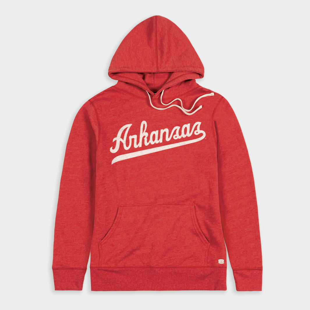 Arkansas Razorbacks 1979 Baseball Script Hoodie - A Tribute to Champions