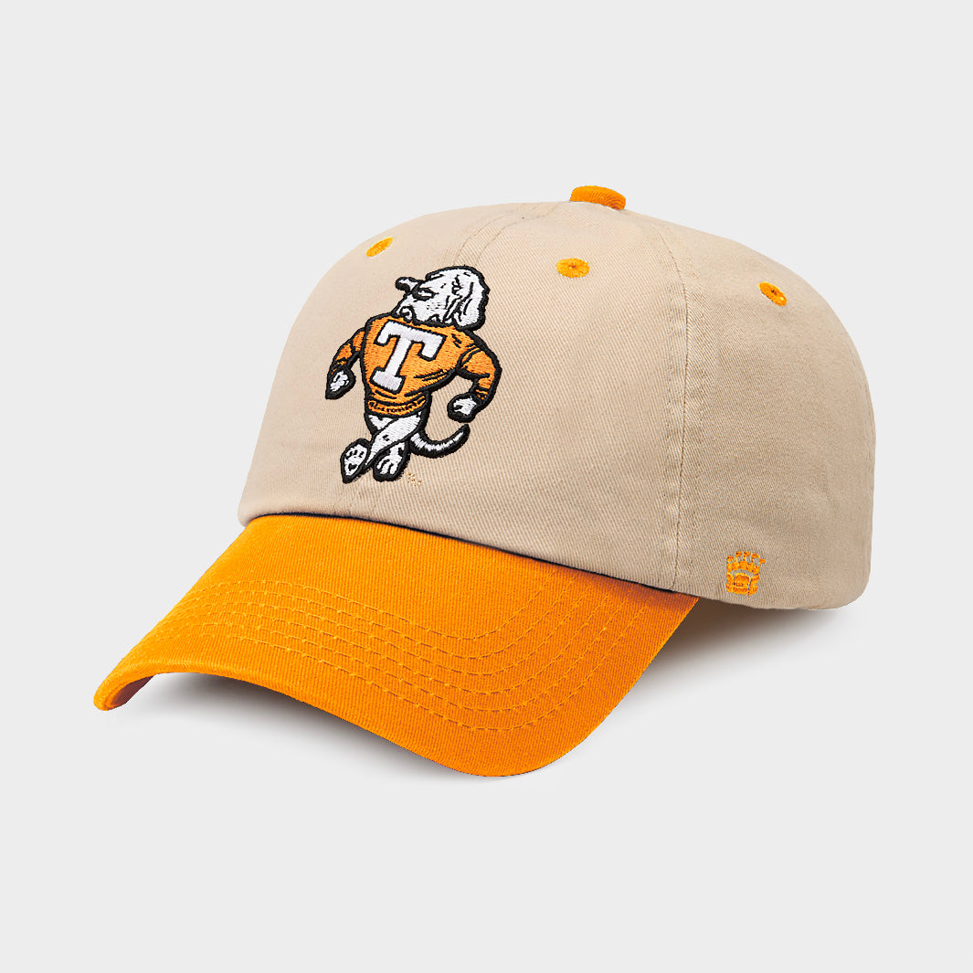 Tennessee Volunteers Retro Smokey Two-Tone Dad Hat - A Tribute to Tradition