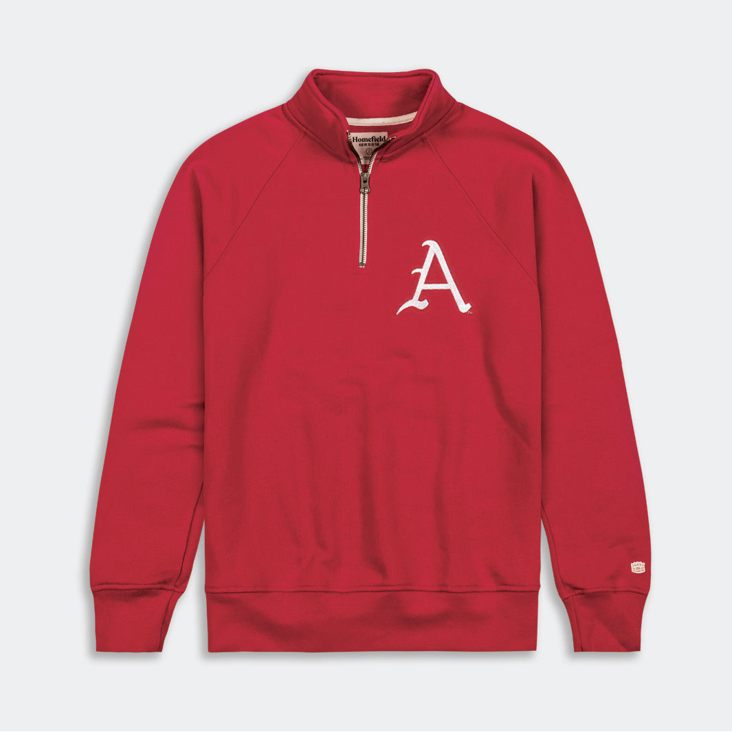 Arkansas Vintage Baseball Quarter Zip - Show Your Team Spirit