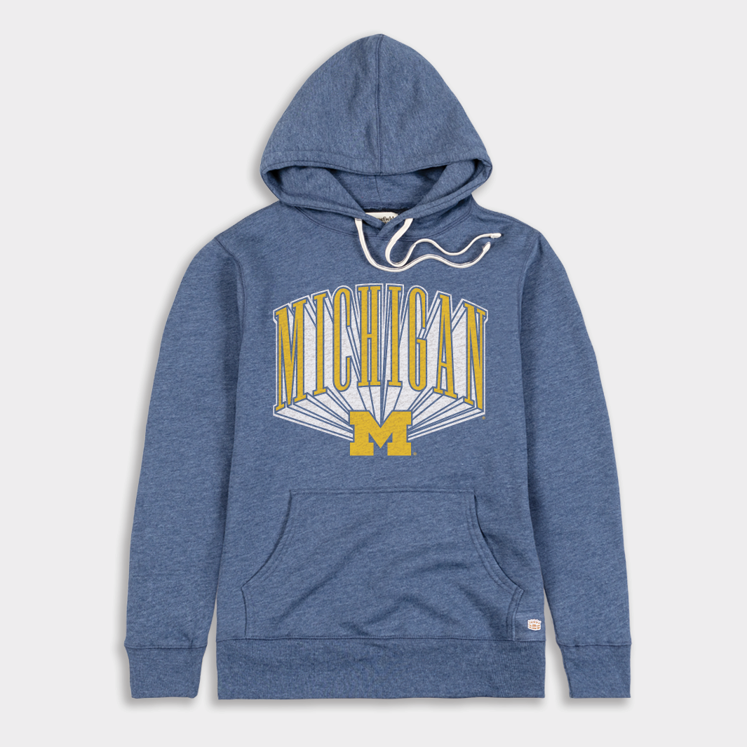 Michigan '90s-Inspired Block M Hoodie - Relive the Fab Five Era
