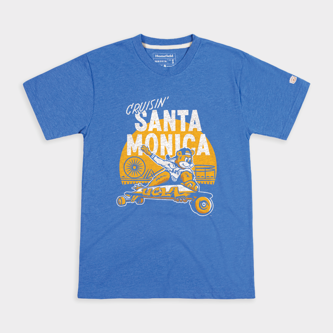 UCLA Bruins Longboarding Fan Tee