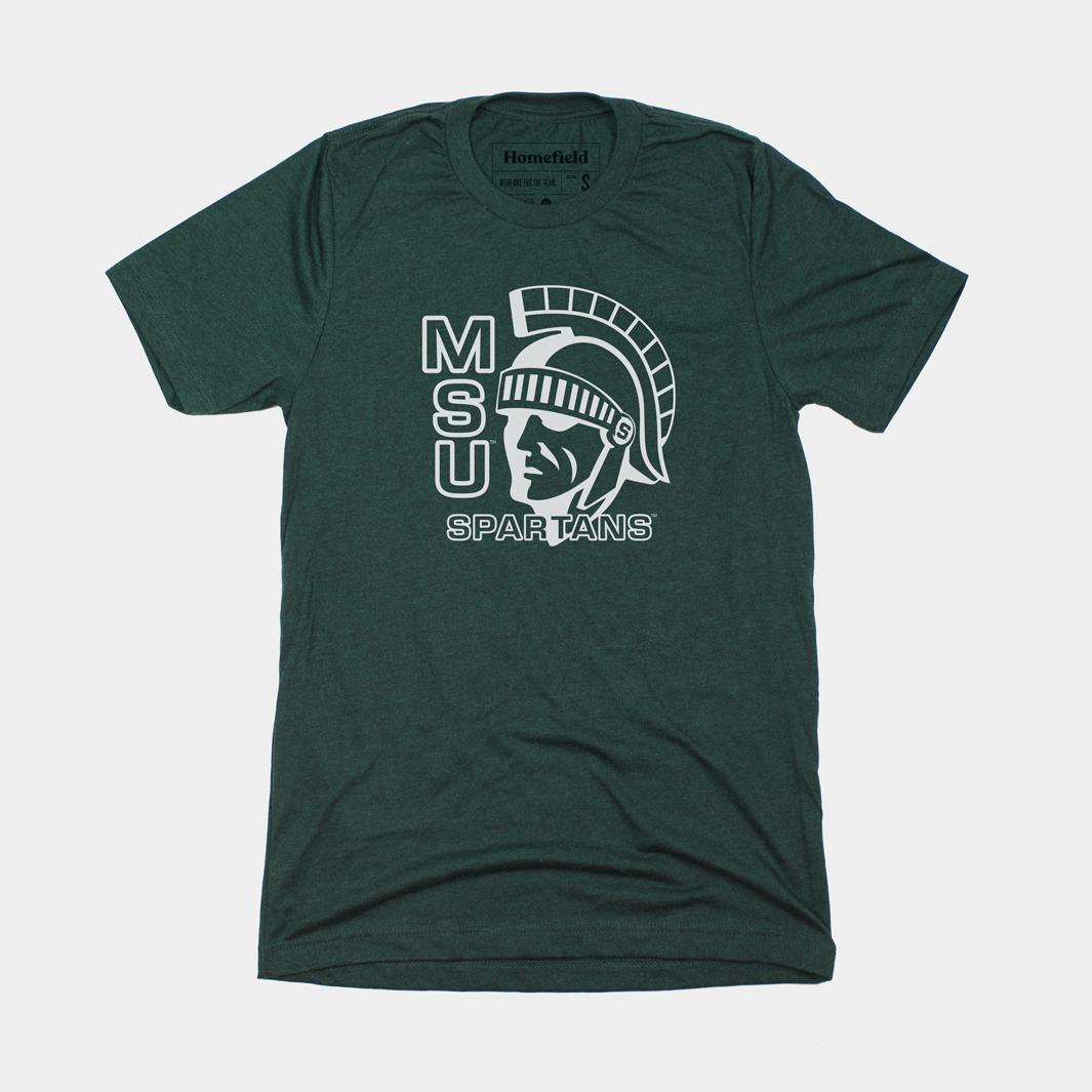 Throwback Michigan State Spartans Tee