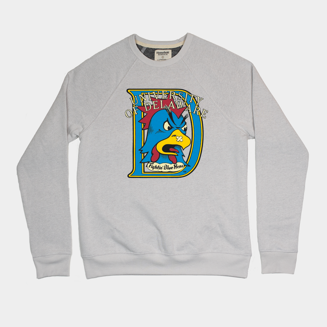 Vintage 1987 University of Delaware Crewneck - A Cool Collectible