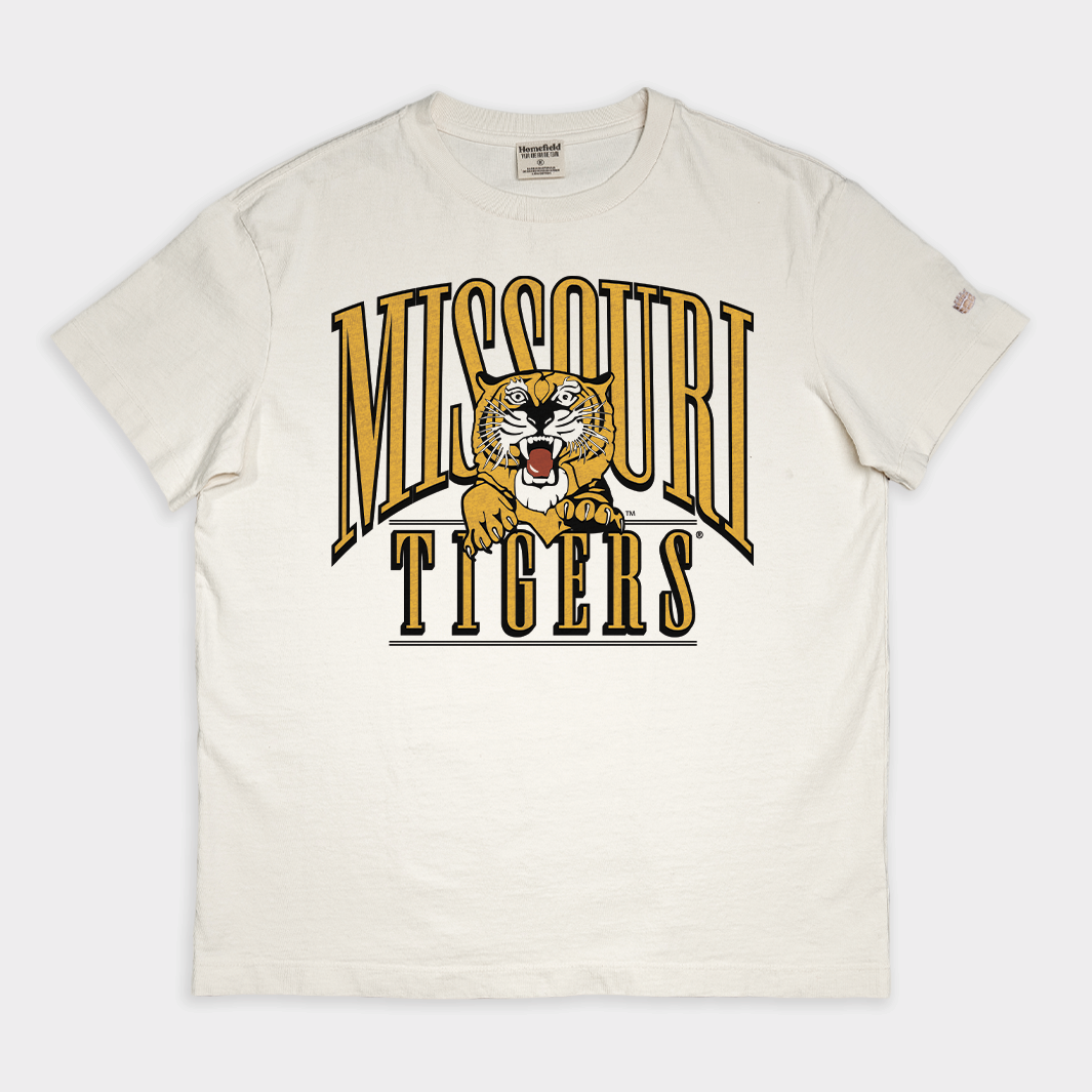 Vintage Heavyweight Missouri Tigers Basketball Tee - A Must-Have for Fans!