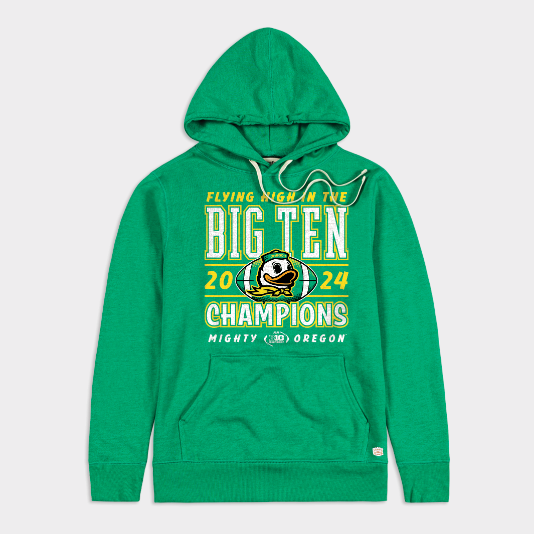 Celebrate Oregon's 2024 Big Ten Championship! Hoodie