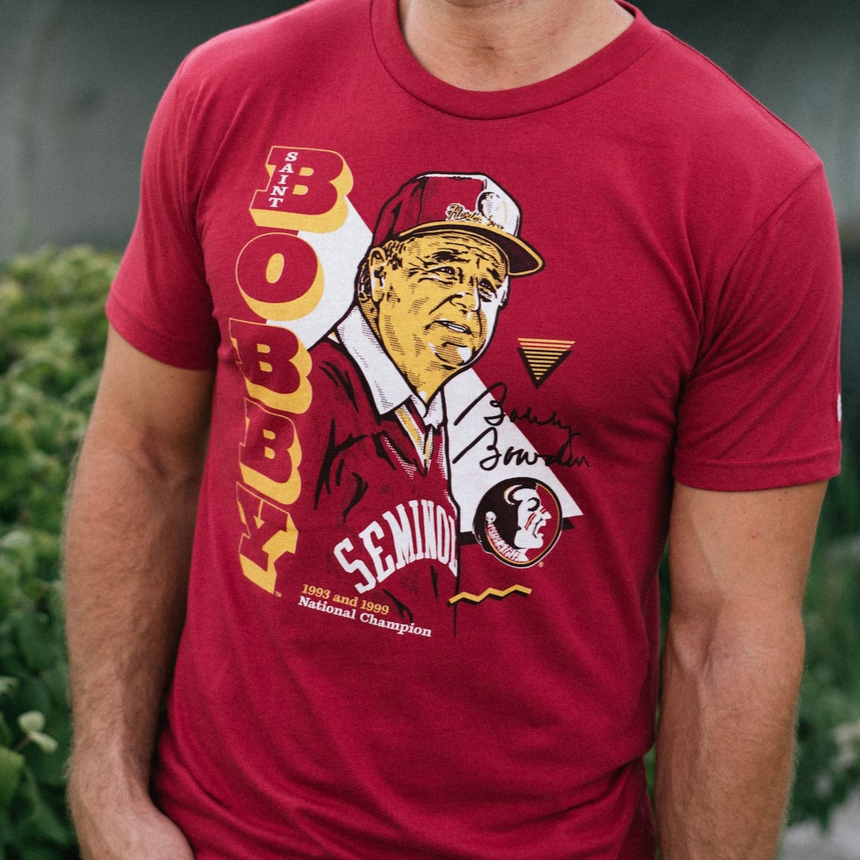 Honor the Legend: Florida State Saint Bobby Bowden Tee