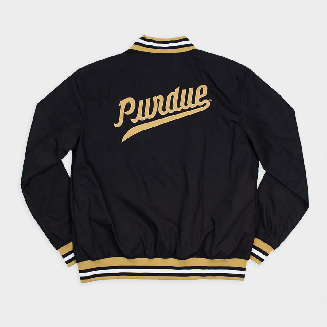 Purdue Vintage-Inspired Bomber Jacket