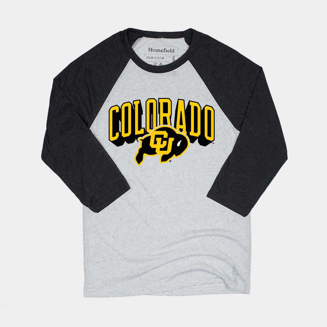 Vintage Colorado Baseball Tee with Retro Logo