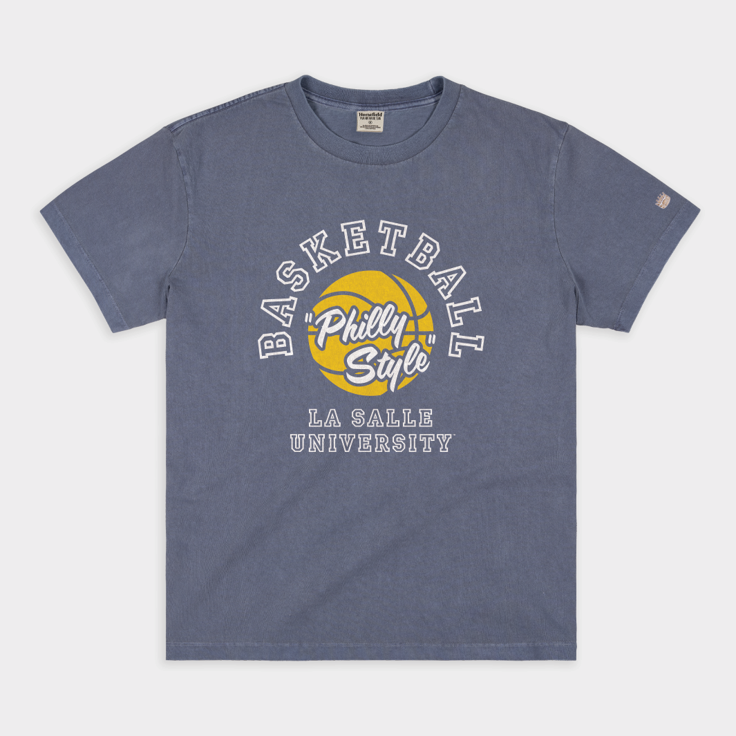 Show Your Philly Pride with La Salle Basketball Vintage Tee