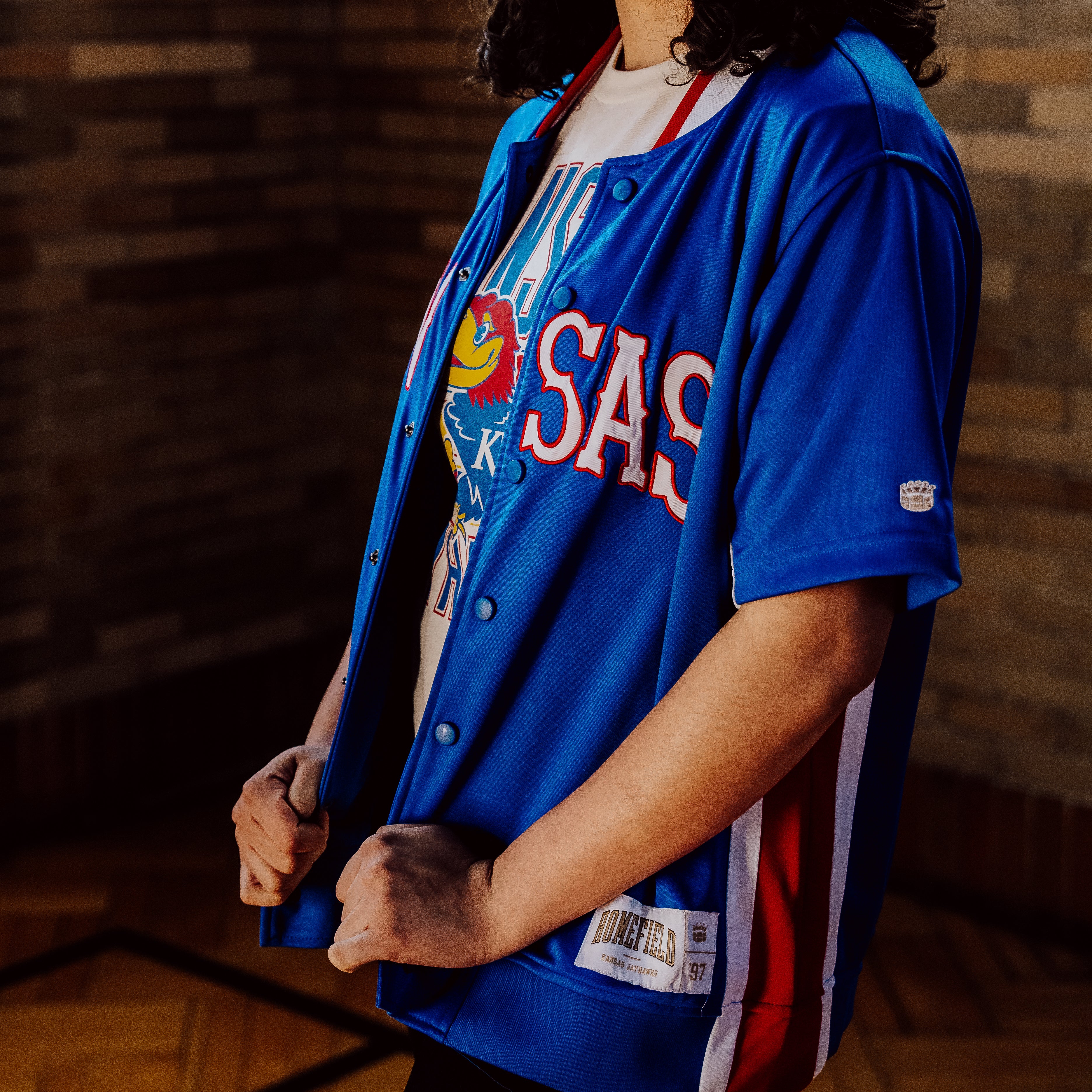 1997 Vintage Kansas Men's Basketball Shooting Shirt - A Tribute to a Talented Team