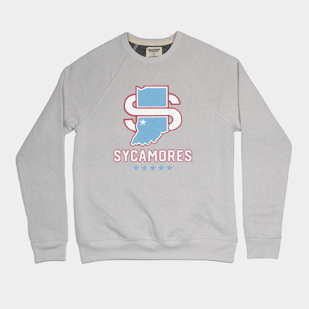 Vintage Indiana State University Crewneck Sweatshirt