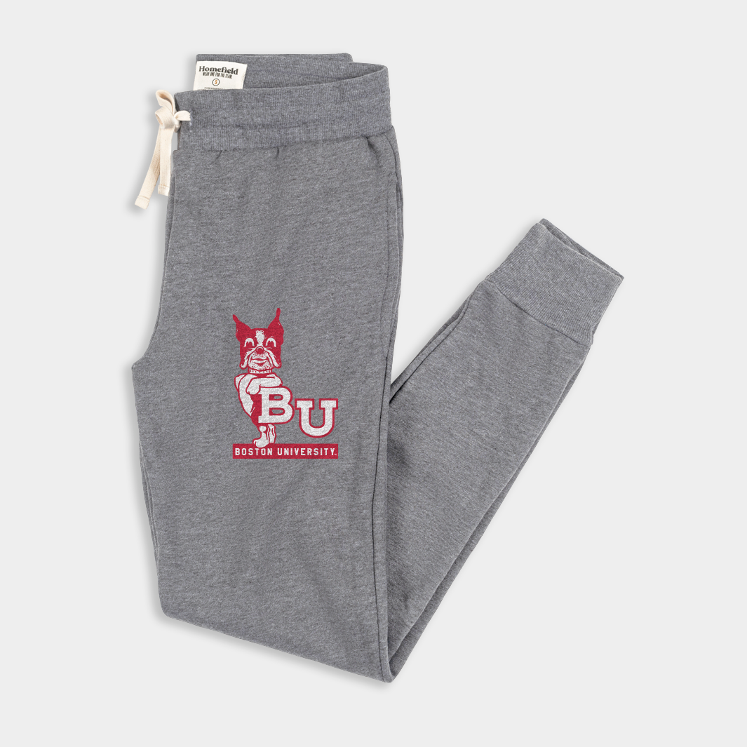 Boston University Seal & Mascot Throwback Joggers