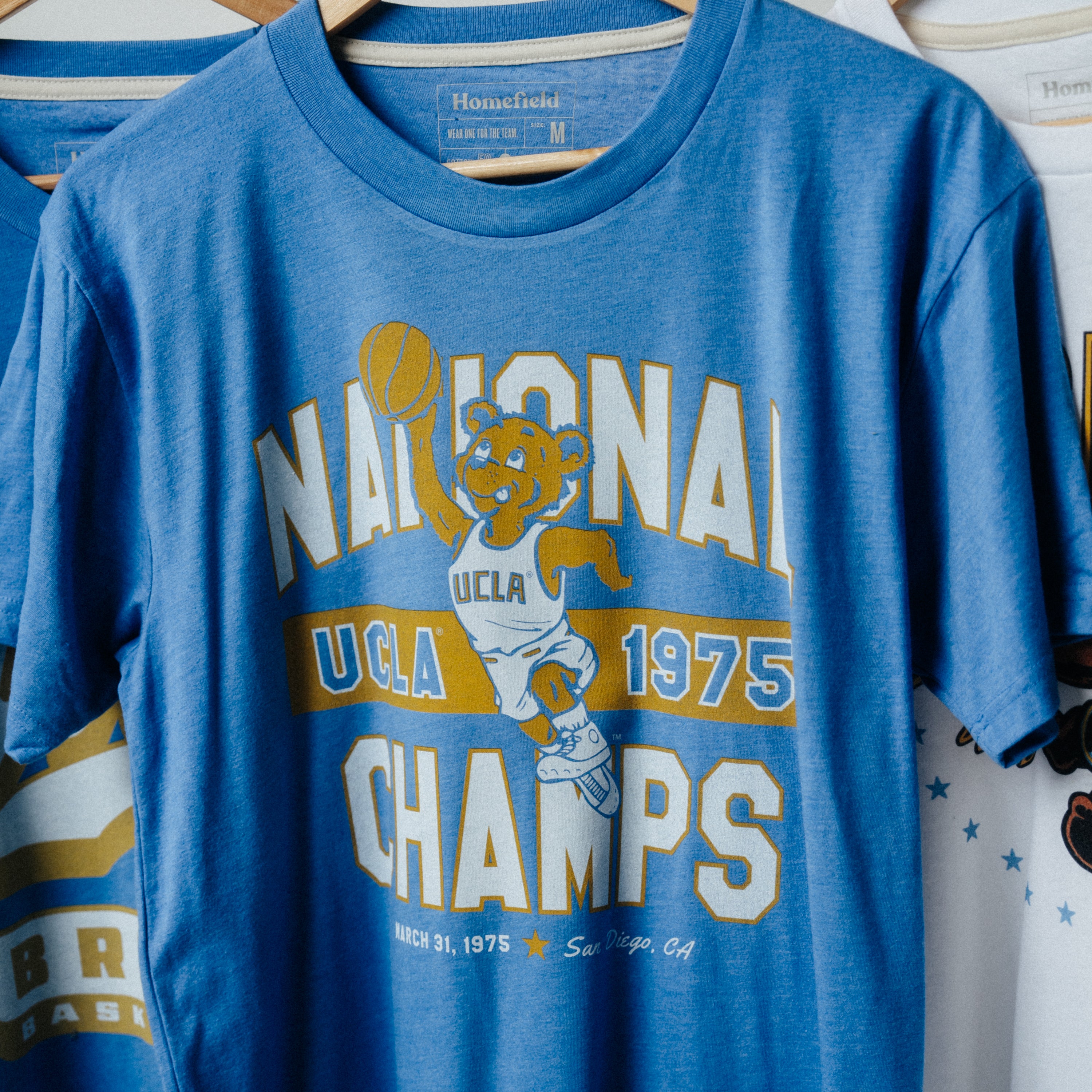 Celebrate UCLA Men's 1975 National Champs with This Tee!