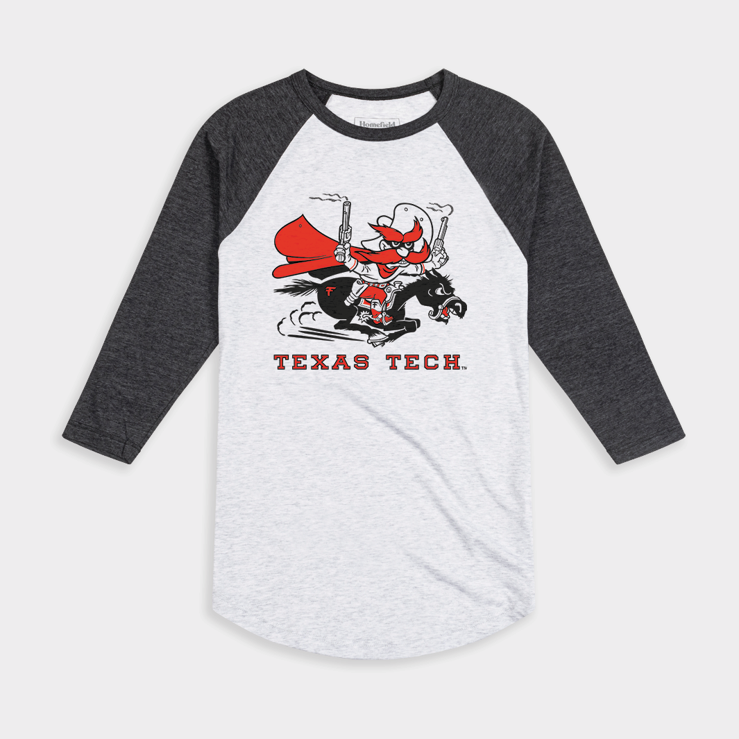 Texas Tech Pride Raider Red Baseball Tee