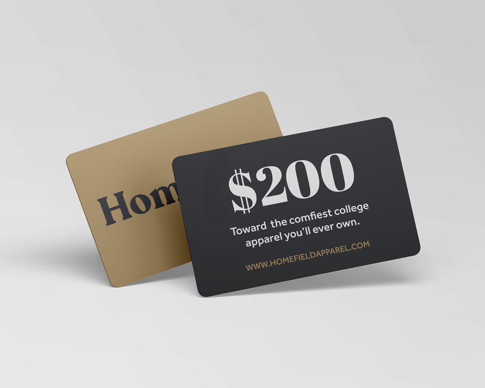Homefield E-Gift Card - The Perfect Gift of Choice