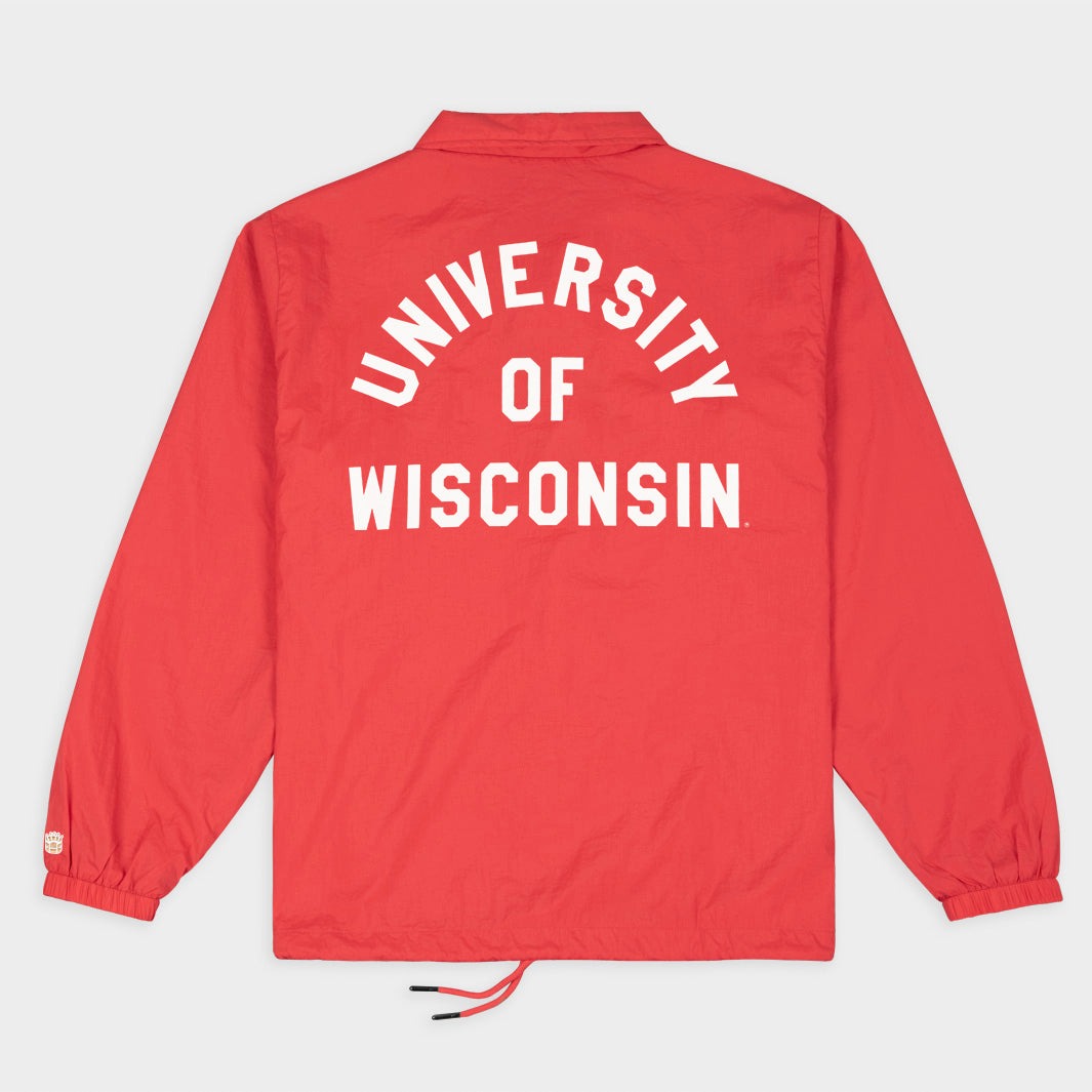 Wisconsin Badgers Vintage Bucky Coaches Jacket - A Timeless Tribute to Football Glory