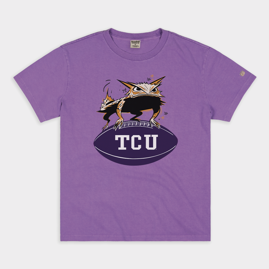 1957 TCU Horned Frog Vintage Champion Tee